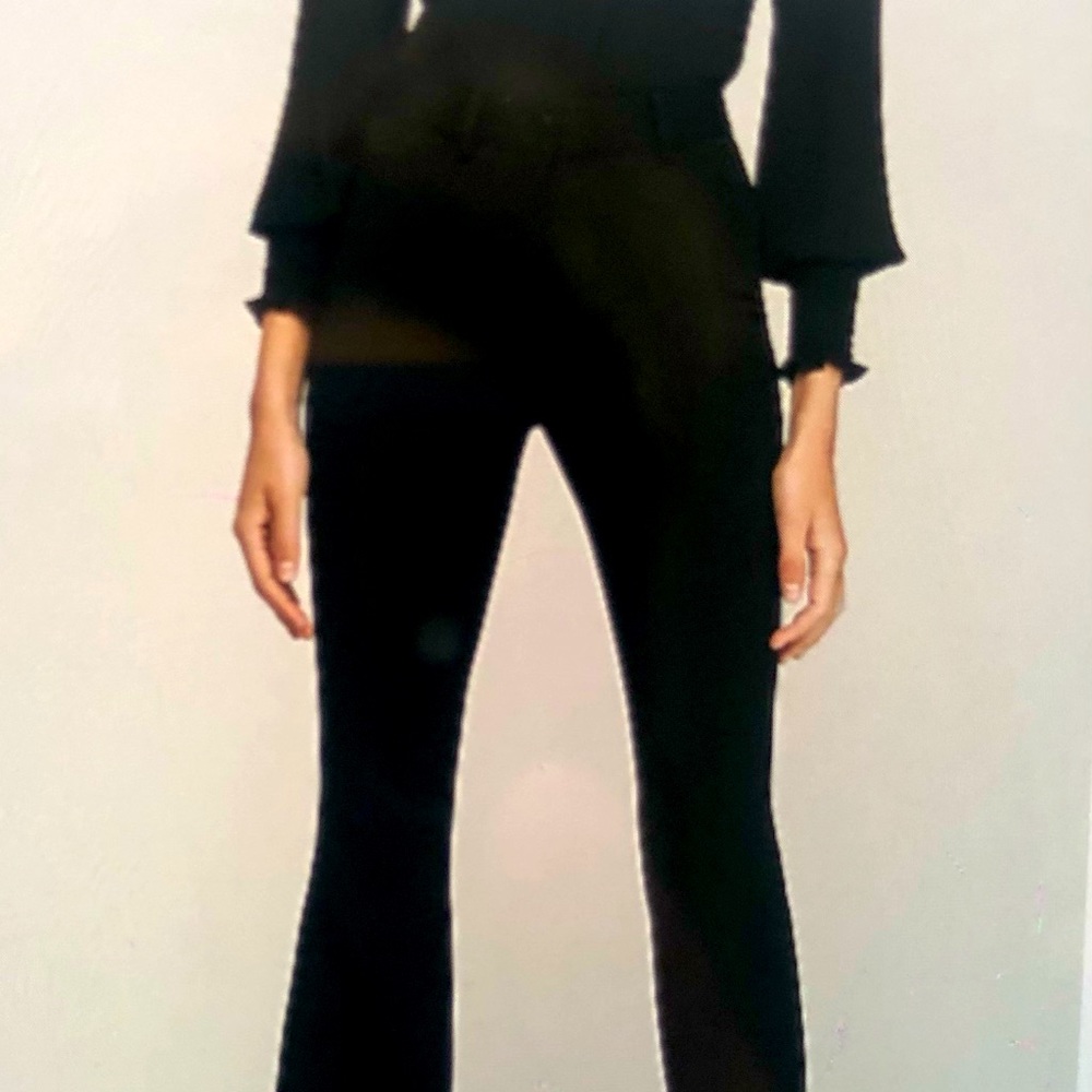 Express high waisted flare stretch pant